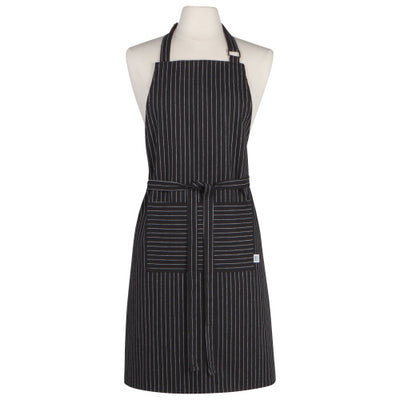 Now Designs Black Pinstripe Apron