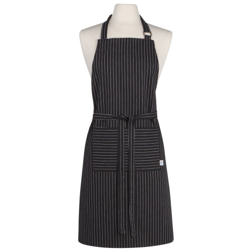 Now Designs Black Pinstripe Apron