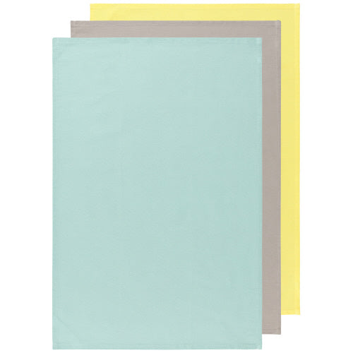 Solid Flour Sack Tea Towels - Set of 3