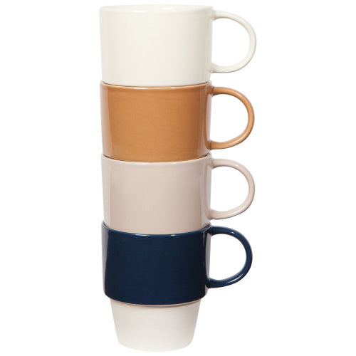 Now Designs Heath Nesting Mugs 4pc